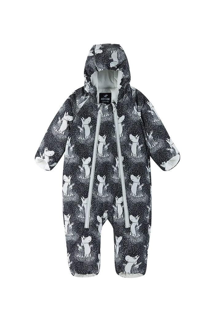 Chlapec Overal pre bábätká Reima Moomin Knytte 5100079C.9BYA sivá