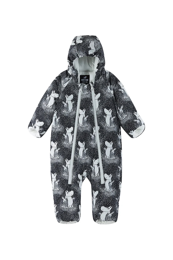 Chlapec Overal pre bábätká Reima Moomin Knytte 5100079C.9BYA sivá