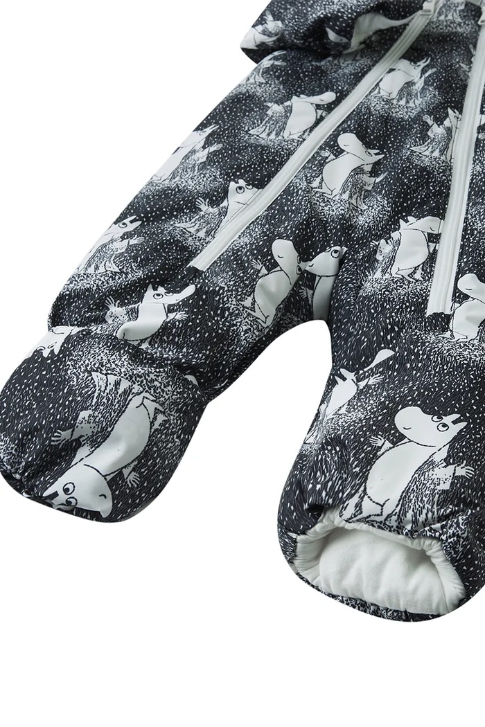Overal pre bábätká Reima Moomin Knytte 5100079C.9BYA sivá