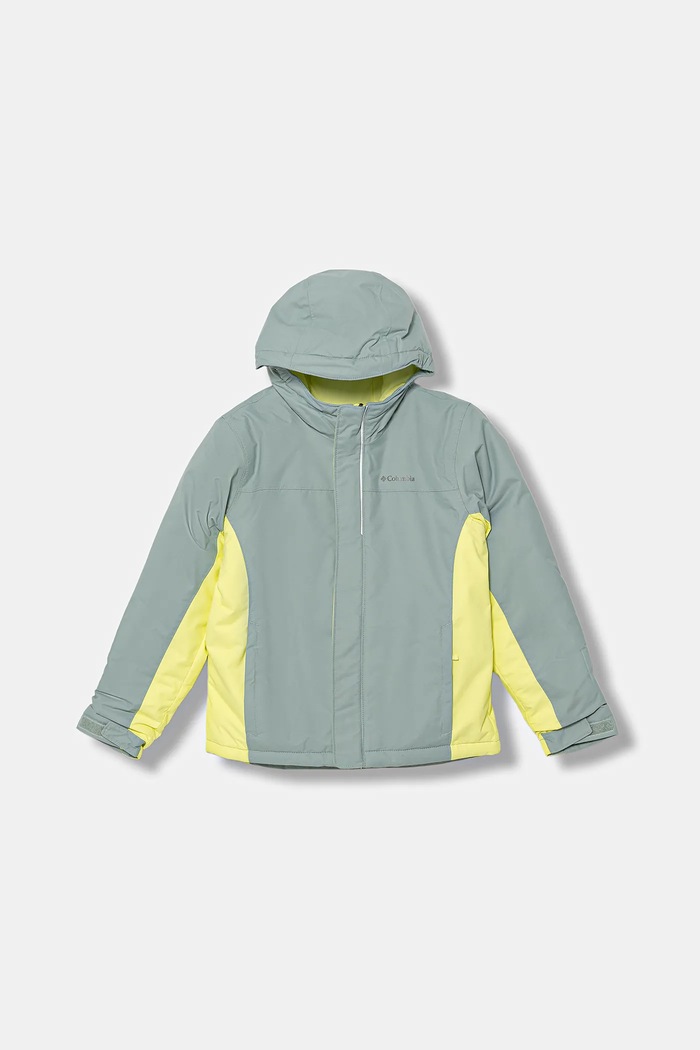 Columbia kurtka i kombinezon dziecięcy Buga 2134061 turkusowy AW25