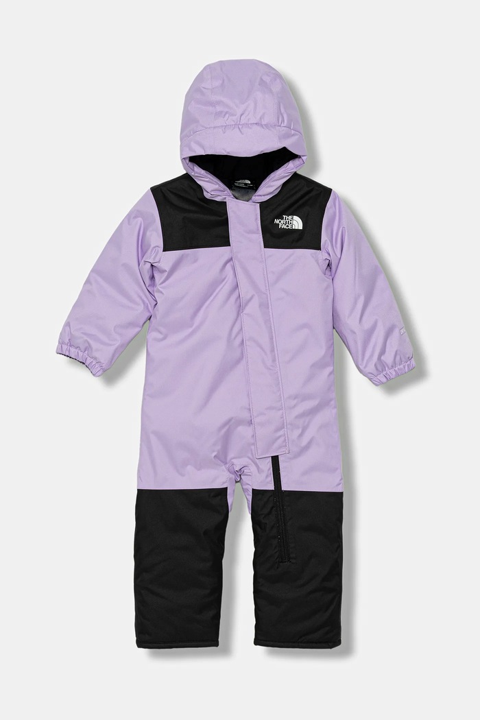 Dětská lyžařská kombinéza The North Face BABY FREEDOM SNOW SUIT s podšívkou fialová NF0A7UNAQZI1
