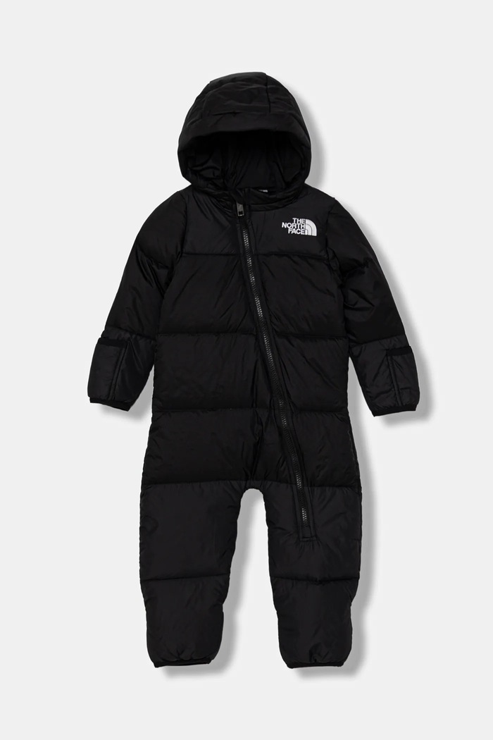 Бебешки пухен гащеризон The North Face BABY 1996 RETRO NUPTSE ONE PIECE с изолация черен NF0A7WPFGOF1