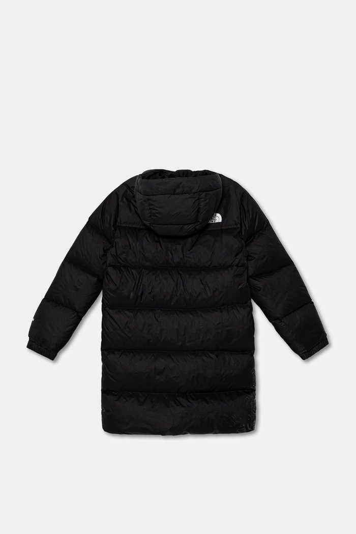 Dětská péřová bunda The North Face TEEN NUPTSE LONG PARKA NF0A88UFKX71 černá AW25