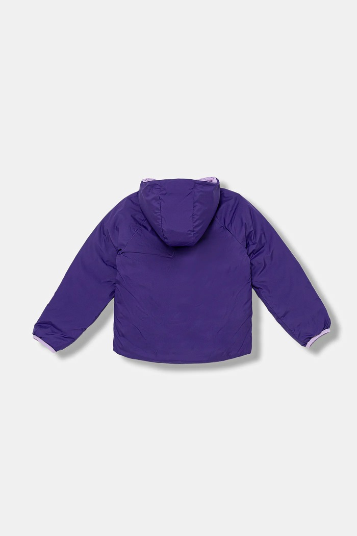 Băieți The North Face Geacă reversibila pentru copii KID REVERSIBLE PERRITO HOODED JACKET NF0A88VJQZI1 violet