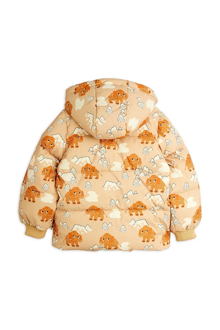 CHLAPEC Dětská bunda Mini Rodini Mammoths 25710114 béžová