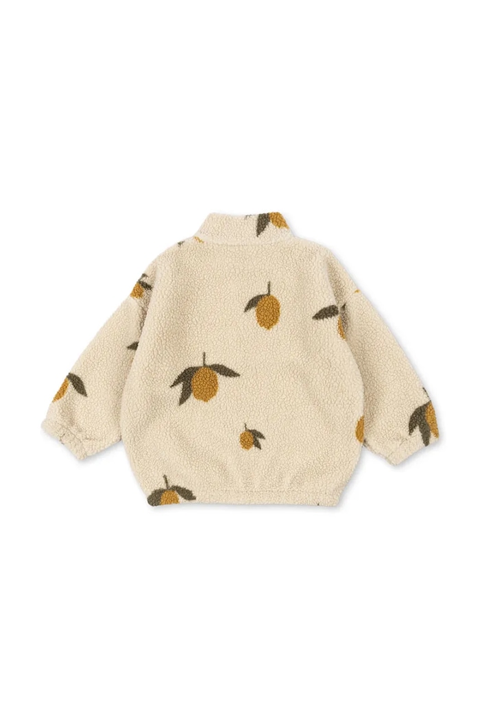 Konges Sløjd hanorac din polar pentru copii JODY TEDDY JACKET GRS KS103479.9BYA bej AW25