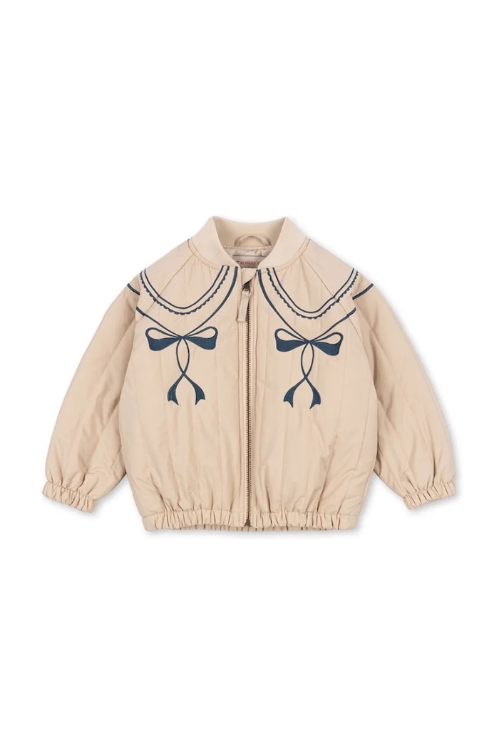 Konges Sløjd geacă bomber pentru copii JUNO BOMBER JACKET KS103484.9BYA bej AW25