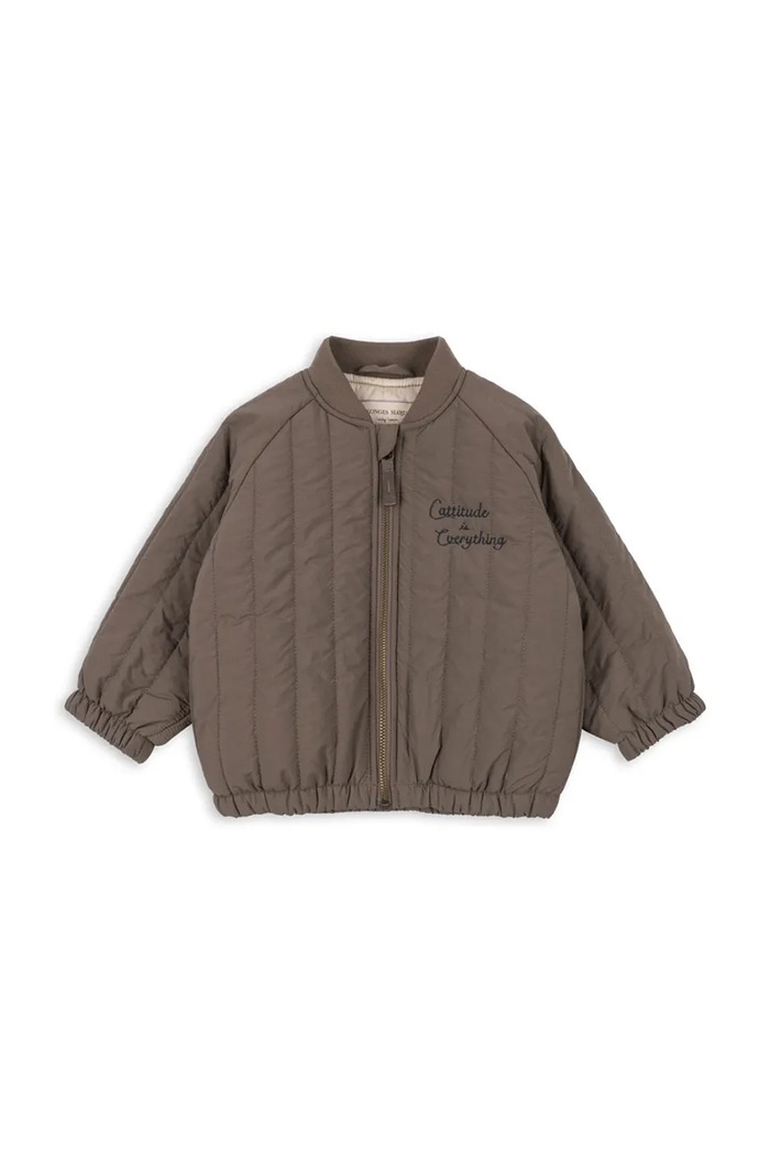 Konges Sløjd Geacă bomber pentru copii JUNO BOMBER JACKET KS103484.9BYA maro AW25