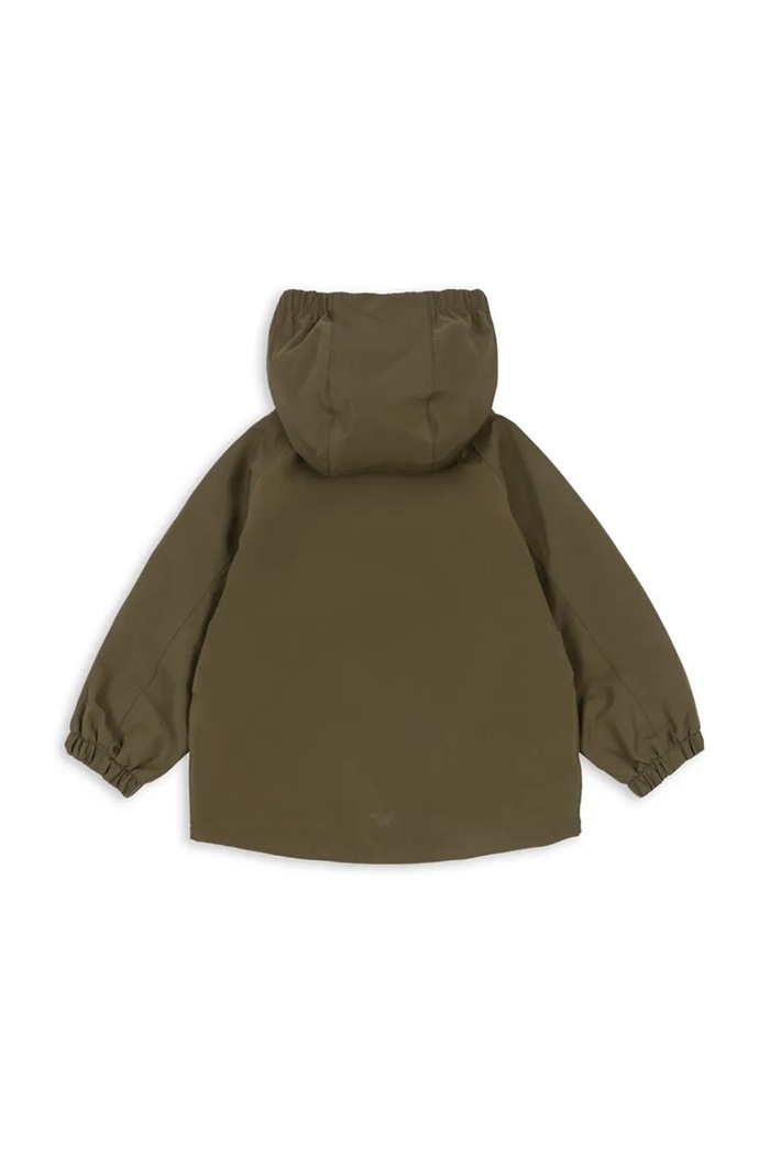 Detská bunda Konges Sløjd AWARD SHELL JACKET FLEXI SIZE GRS KS103441.9BYA zelená AW25