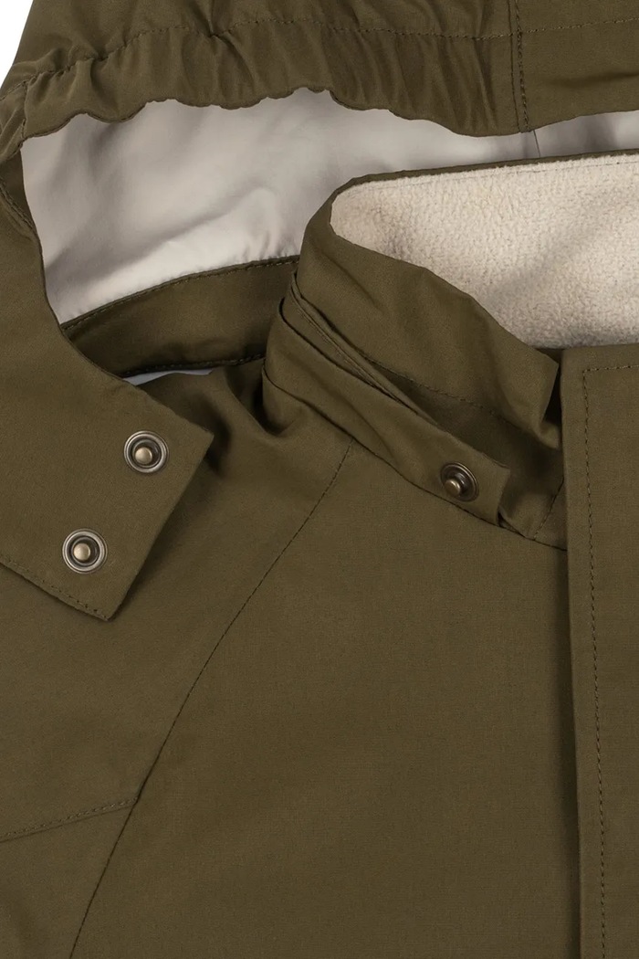 Detská bunda Konges Sløjd AWARD SHELL JACKET FLEXI SIZE GRS KS103441.9BYA zelená