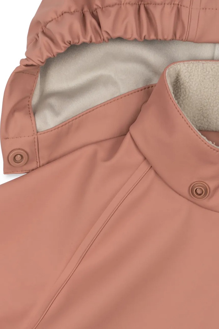 Konges Sløjd compleu copii PLAINY RAIN SET roz KS103525.9BYA