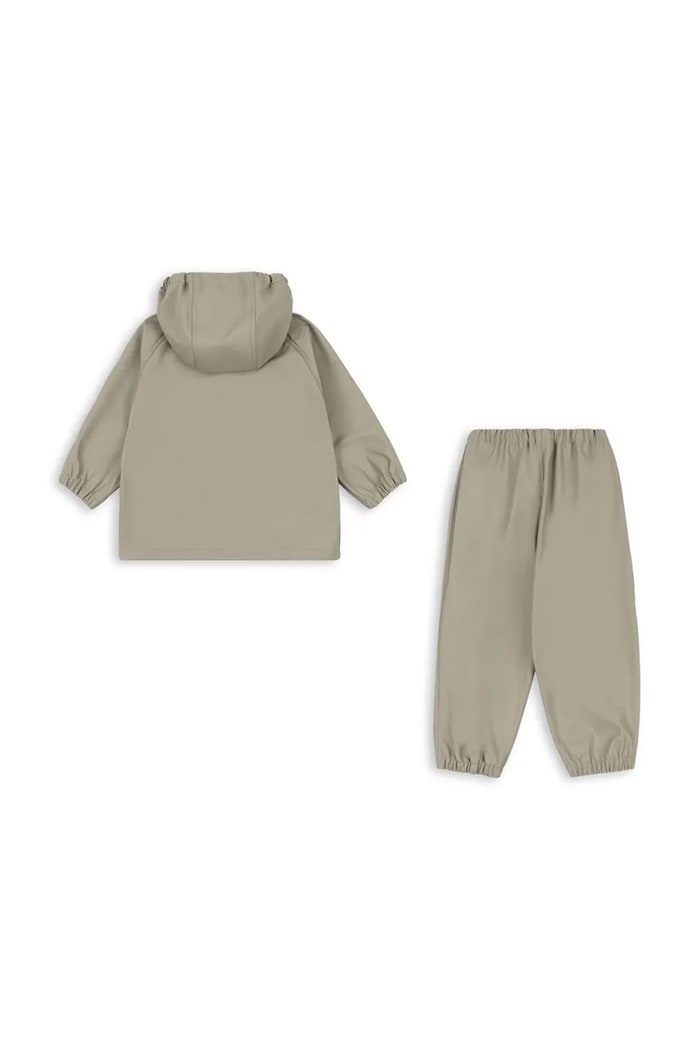 Băieți Konges Sløjd Compleu copii PLAINY RAIN SET KS103525.9BYA verde