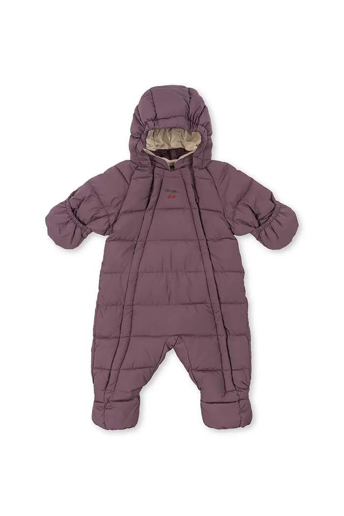Konges Sløjd kombinezon niemowlęcy ALPI BABY SUIT GRS pozostałe fioletowy KS103438.9BYA