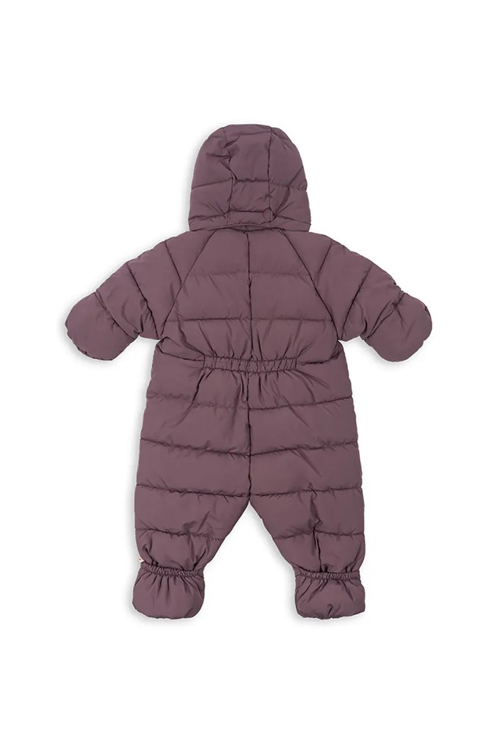 Konges Sløjd kombinezon niemowlęcy ALPI BABY SUIT GRS KS103438.9BYA fioletowy AW25