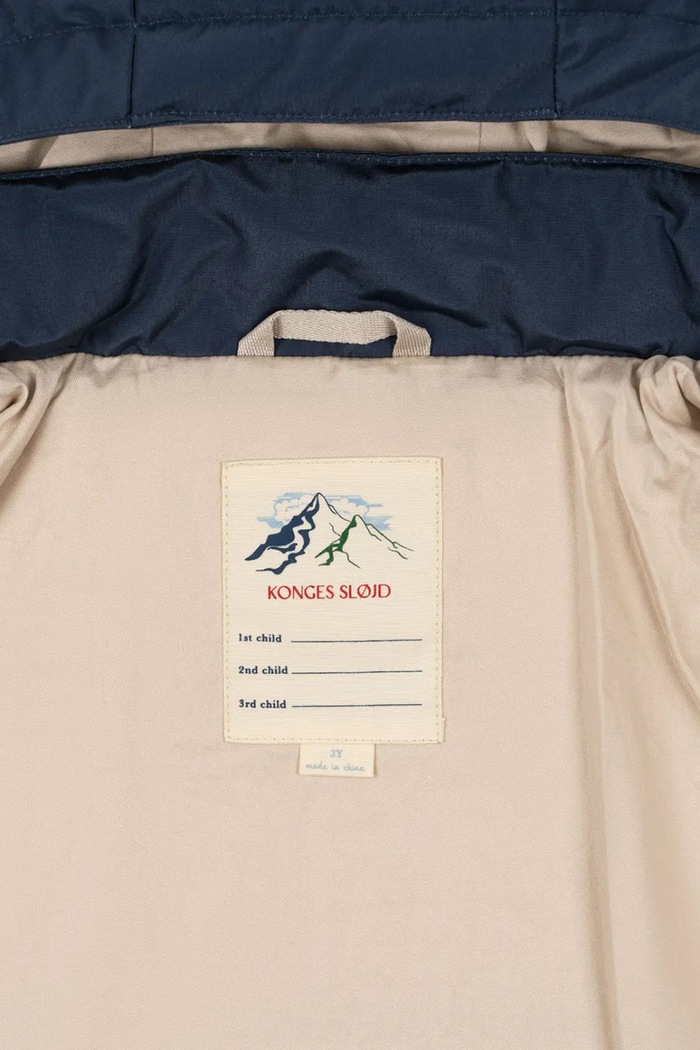 Konges Sløjd geacă copii MAGNUM DOWN JACKET SOLID GRS bleumarin KS103510.9BYA