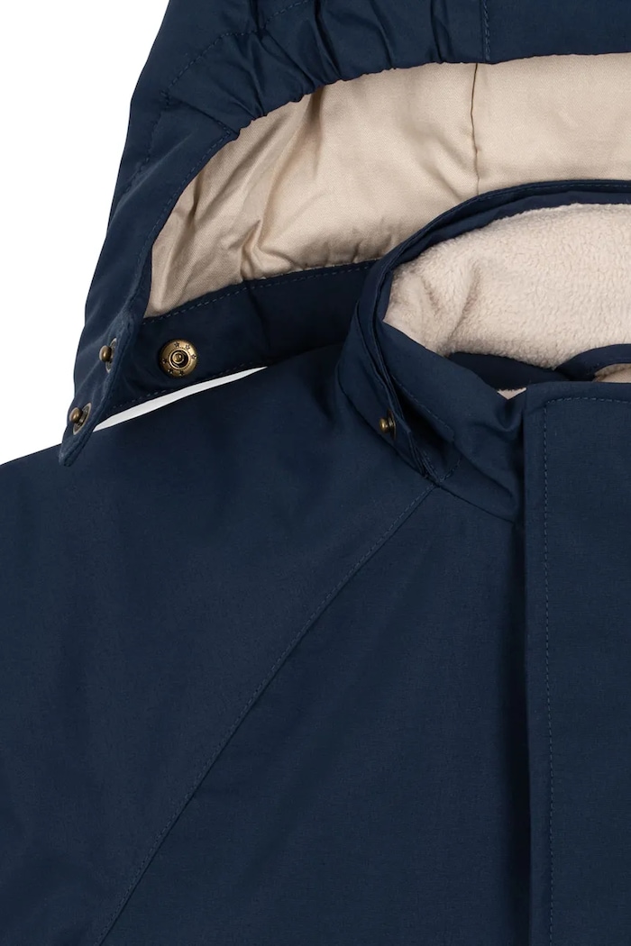 Chlapec Detský overal Konges Sløjd NOHR SNOWSUIT SOLID KS103518.9BYA tmavomodrá
