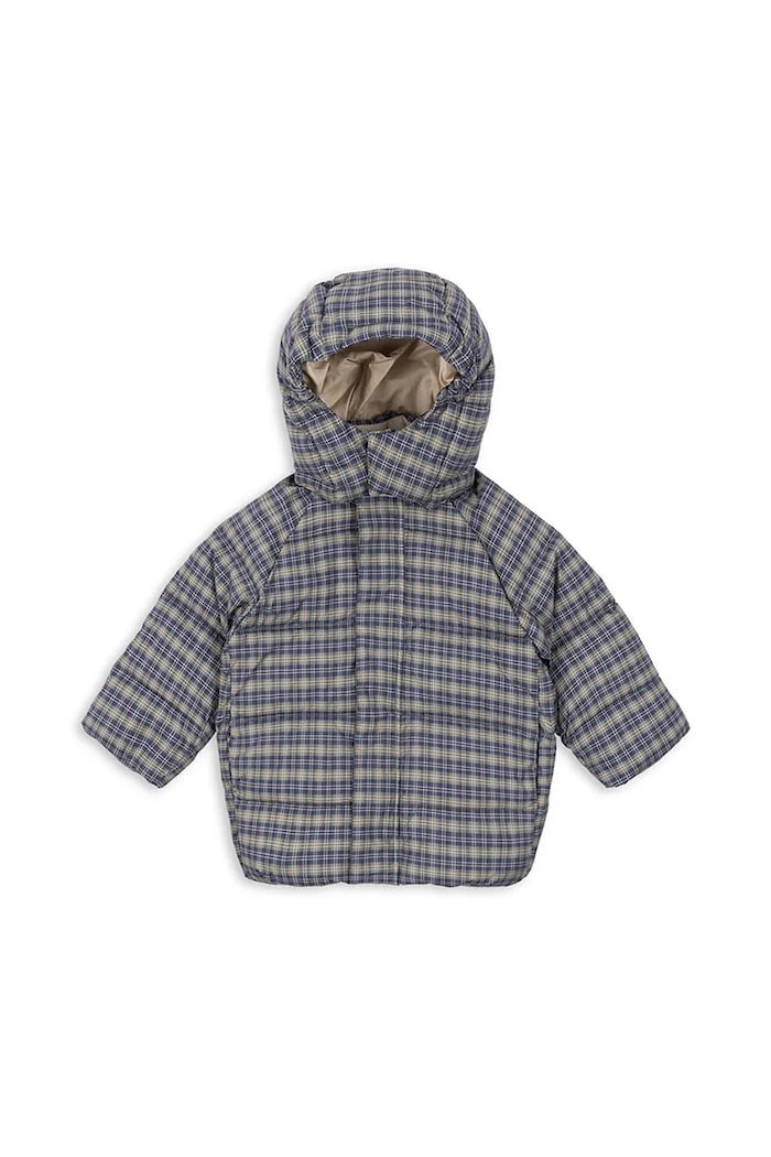 Detská bunda Konges Sløjd NUKA DEUX JACKET GRS jemné zateplenie zelená KS103523.9BYA