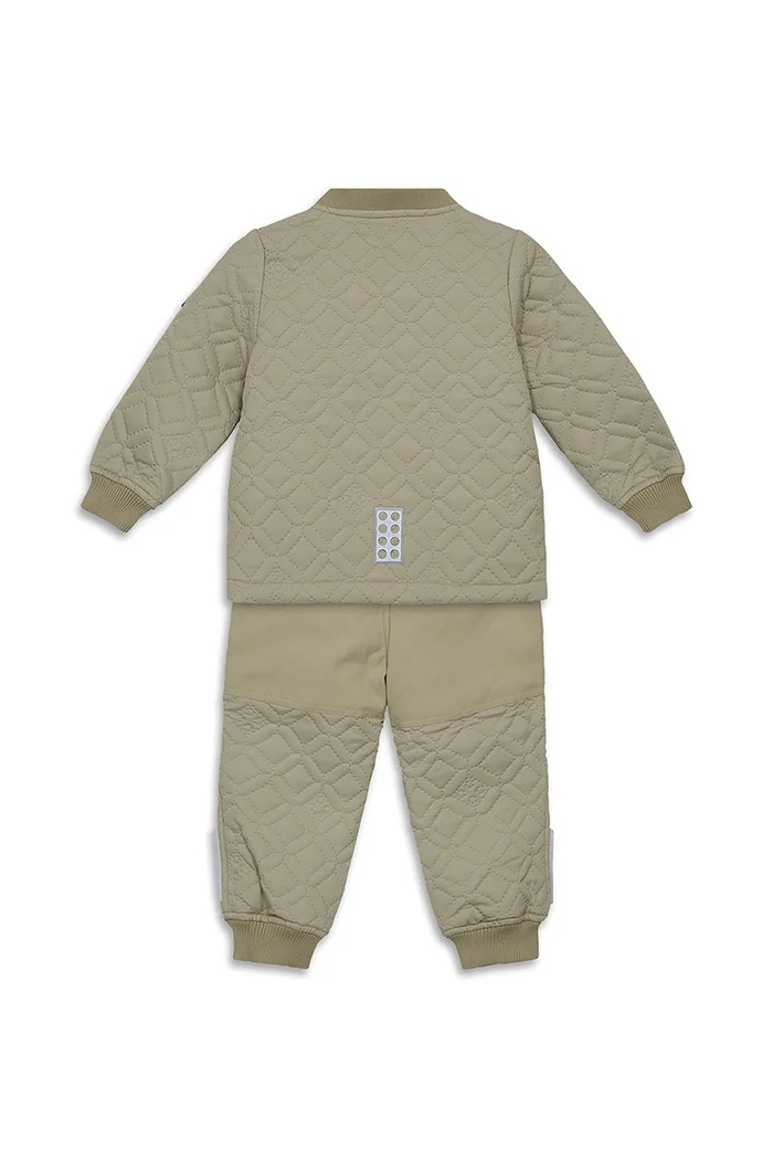Lego jachetă și pantaloni pentru copii LWSAKU 612 11010985 bej AW25