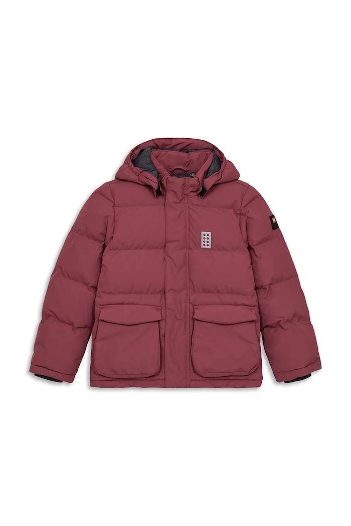Detská bunda Lego LWJAZ 704 zateplené červená 11010981