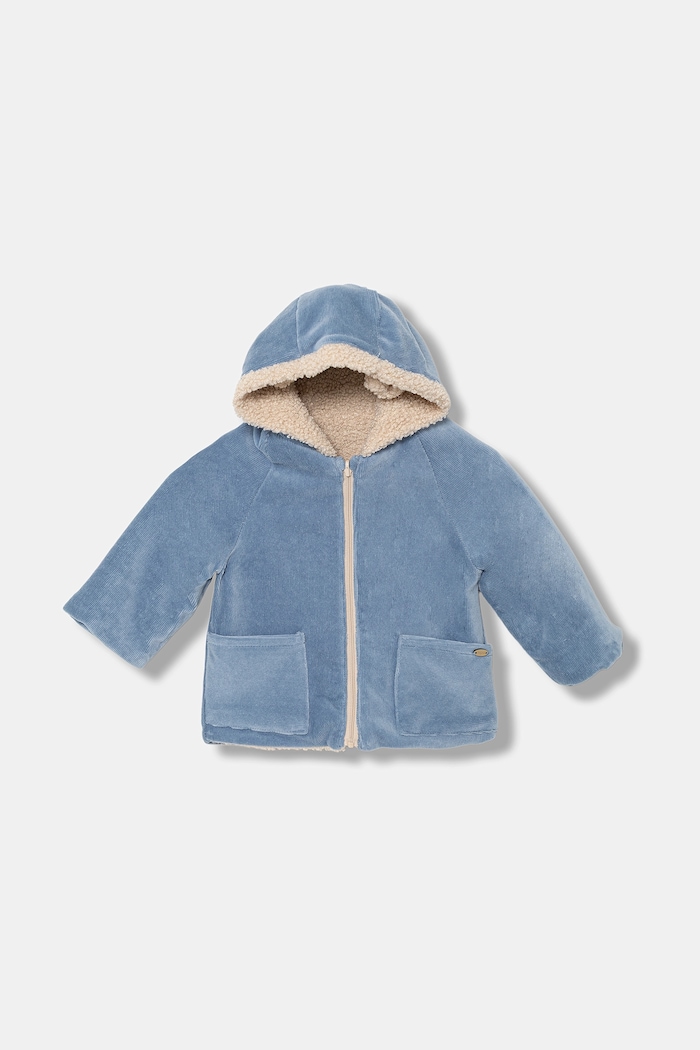 Mayoral Newborn jachetă reversibilă copii necaptusit albastru 2496.1D.Newborn.9BYA