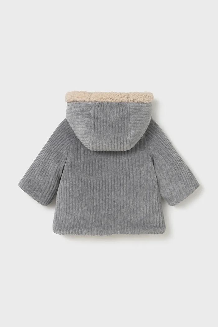 Băieți Mayoral Newborn jachetă reversibilă copii 2496.1D.Newborn.9BYA gri