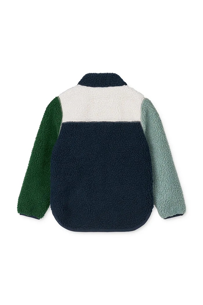 Liewood geacă copii Nolan Pile Jacket LW19877.9BYA multicolor AW25