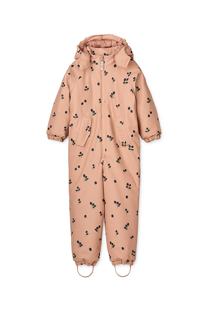 Liewood kombinezon dziecięcy Maddy PU Rainsuit pozostałe pomarańczowy LW20049.9BYA