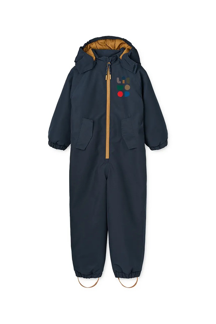 Liewood kombinezon dziecięcy Maddy Snowsuit pozostałe granatowy LW20051.9BYA
