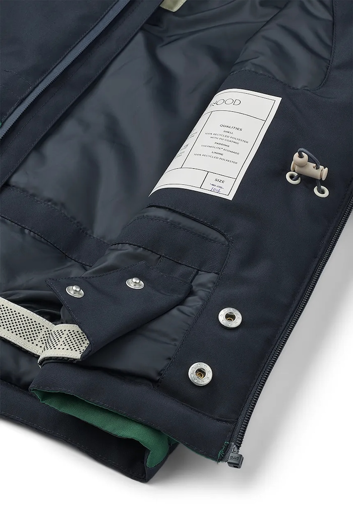 Liewood kurtka dziecięca Kalle Jacket LW20052.9BYA granatowy