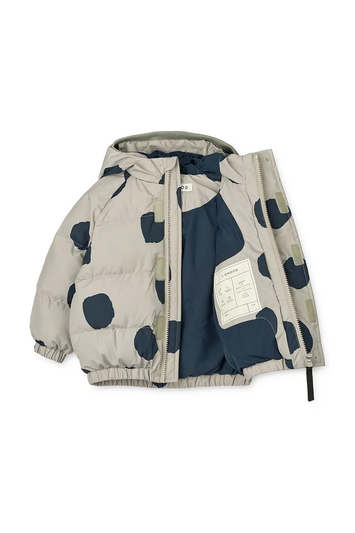 Chlapec Bunda Liewood Adelina Jacket With Ears LW20055.9BYA sivá