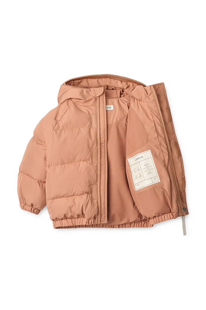 Chlapec Bunda Liewood Adelina Jacket With Ears LW20055.9BYA oranžová