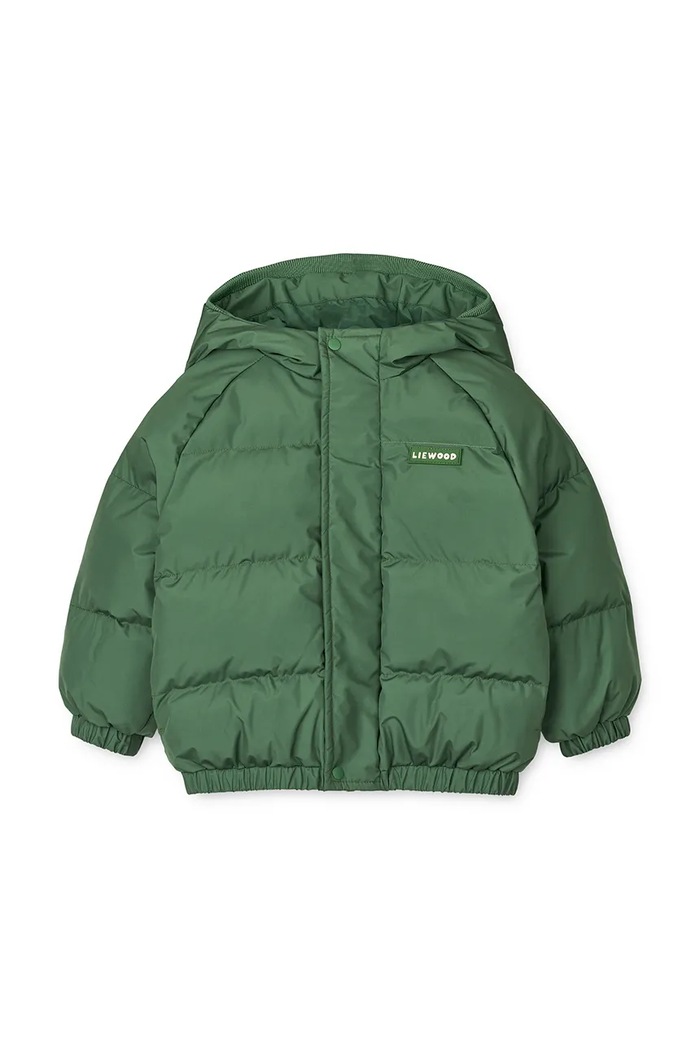 Bunda Liewood Adelina Jacket With Ears zateplené zelená LW20055.9BYA
