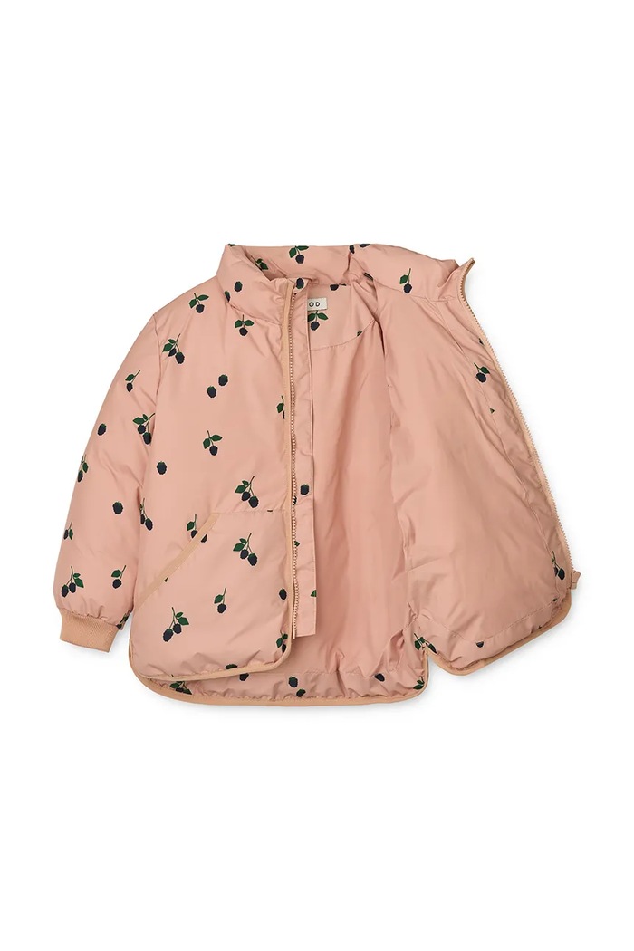 Liewood kurtka dziecięca Brantley Jacket pomarańczowy LW20056.9BYA