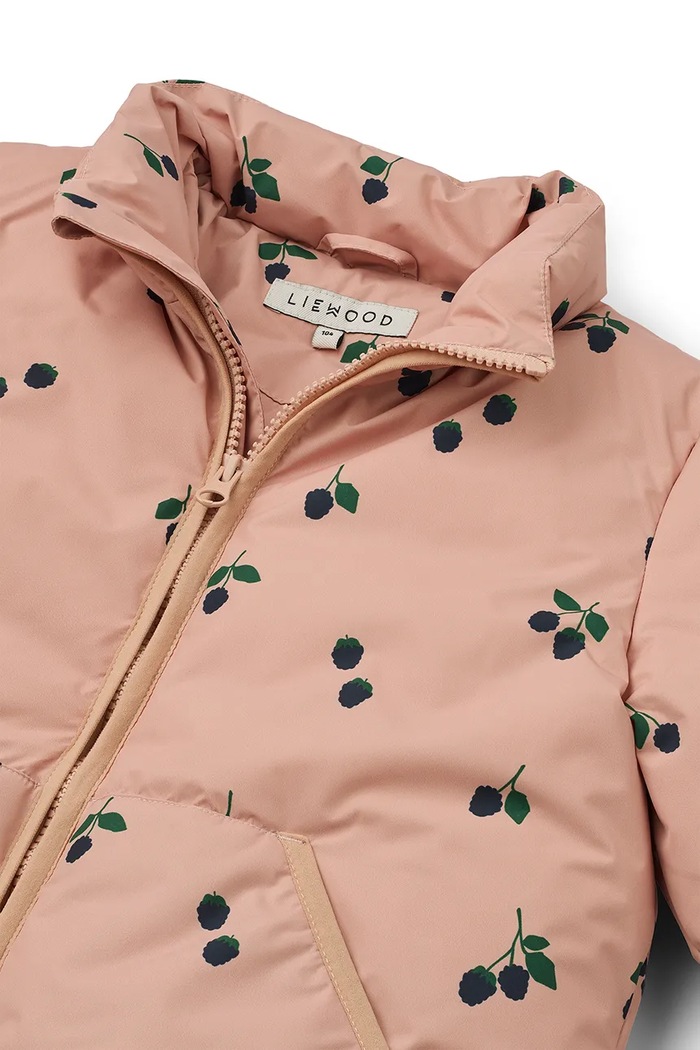 Liewood kurtka dziecięca Brantley Jacket LW20056.9BYA pomarańczowy