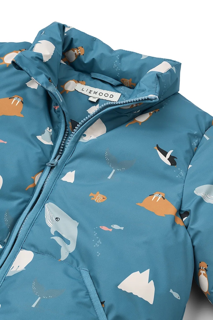 Liewood kurtka dziecięca Brantley Jacket niebieski LW20056.9BYA
