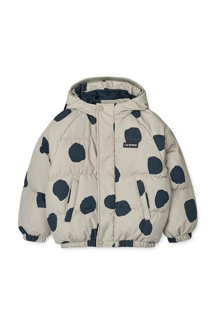 Bunda Liewood Adelina Jacket zateplené sivá LW20192.9BYA