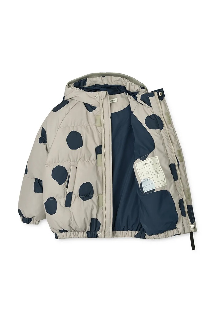 Chlapec Bunda Liewood Adelina Jacket LW20192.9BYA sivá
