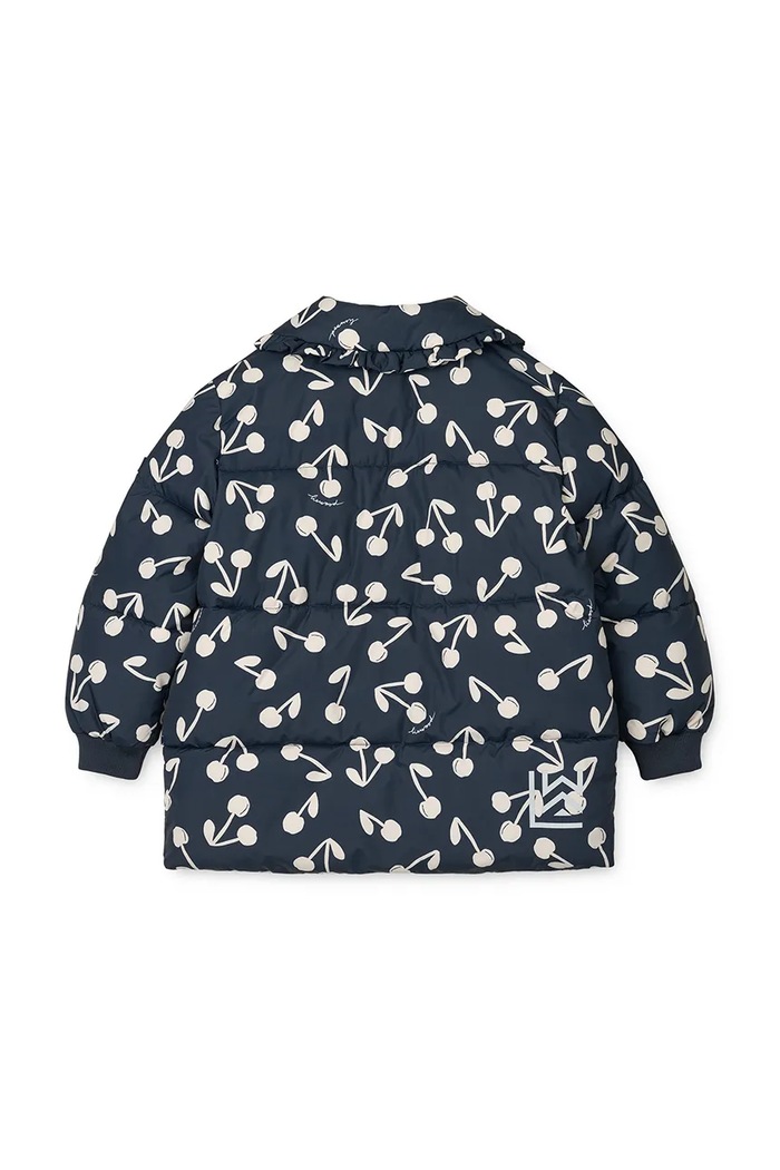 Chłopiec Liewood kurtka dziecięca Anemone Long Jacket LW20194.9BYA granatowy