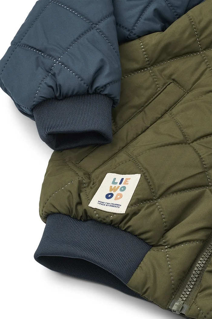 Detská bunda Liewood Mira Jacket zelená LW20196.9BYA