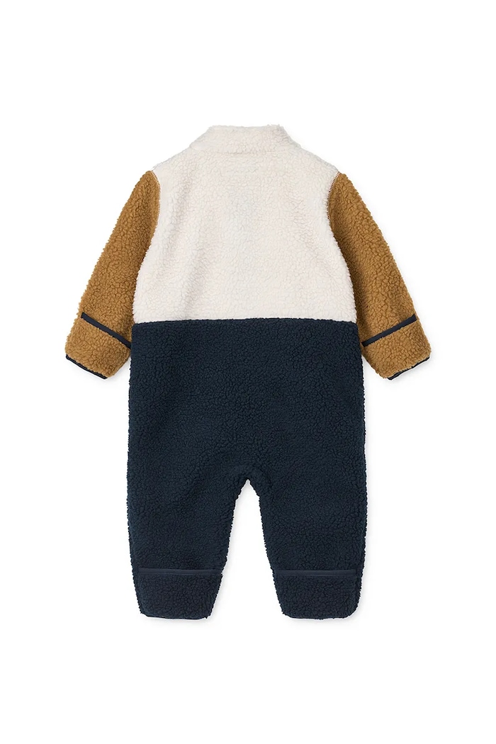 Chlapec Detský overal Liewood Nolano Pile Jumpsuit LW20263.9BYA tmavomodrá