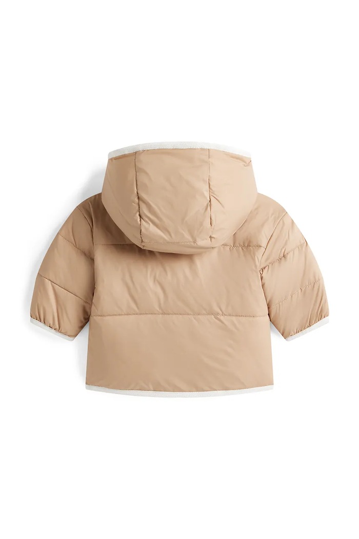 Detská obojstranná bunda Tommy Hilfiger KN0KN02064.9BYA biela AW25