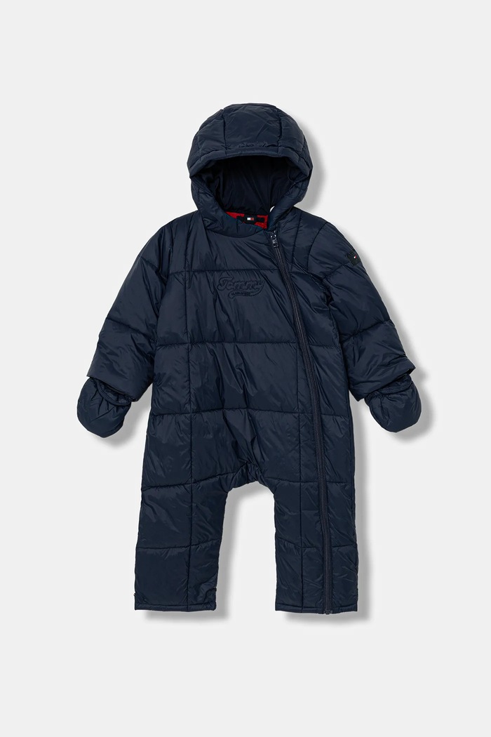 Tommy Hilfiger kombinezon niemowlęcy pozostałe granatowy KN0KN02063.9BYA
