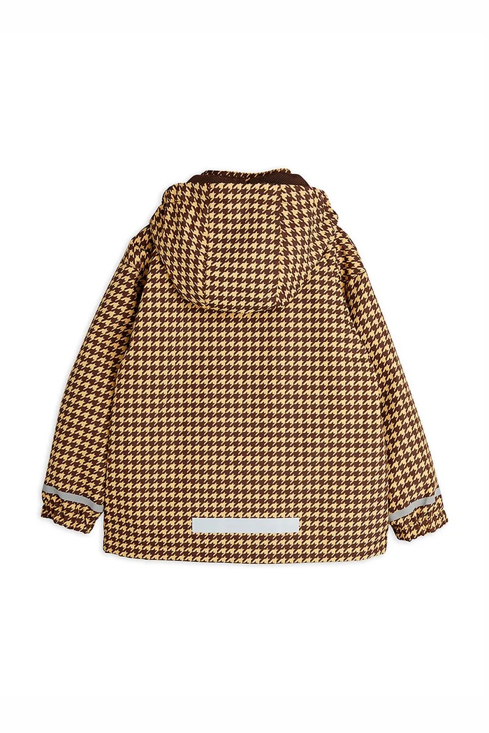 Detská nepremokavá bunda Mini Rodini 11000275 béžová AW25