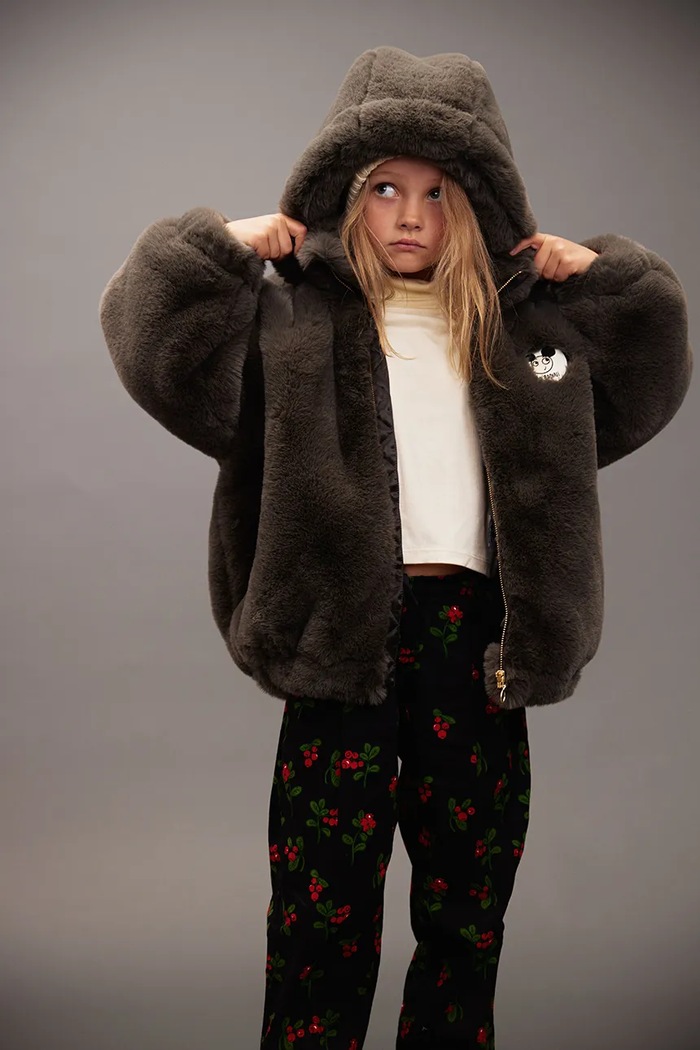 Detská bunda Mini Rodini Ritzratz prechodné sivá 25710107