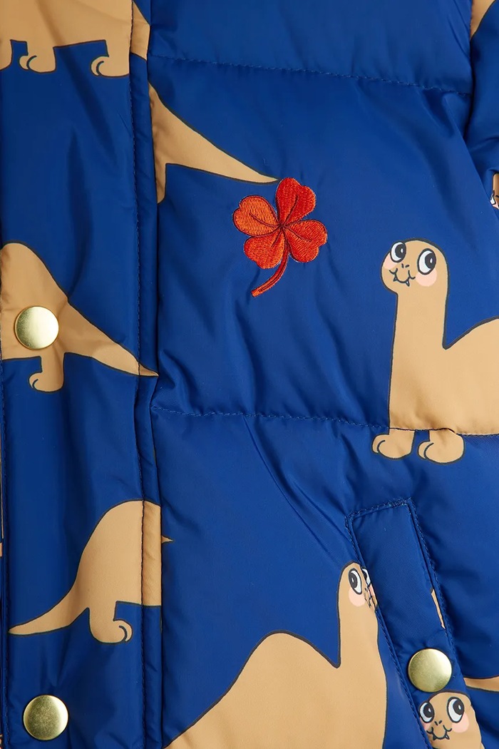 Dětská bunda Mini Rodini Dinos 25710109 modrá