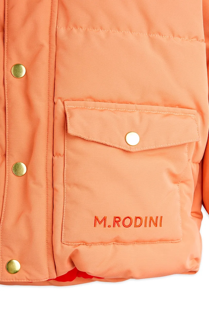 Dětská bunda Mini Rodini 25710111 oranžová