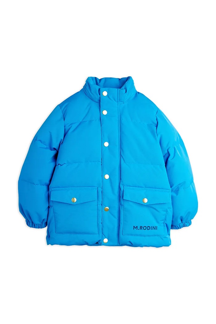 Dětská bunda Mini Rodini modrá 25710111