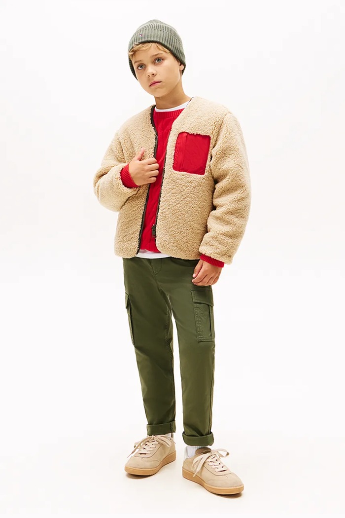 Detská bunda Tommy Hilfiger KS0KS00657.9BYA
