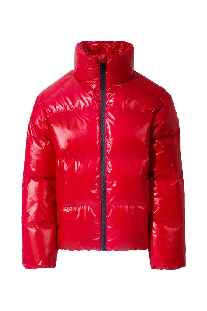 Detská lyžiarska bunda Perfect Moment nuuk puffer jacket K6000016 červená AW25