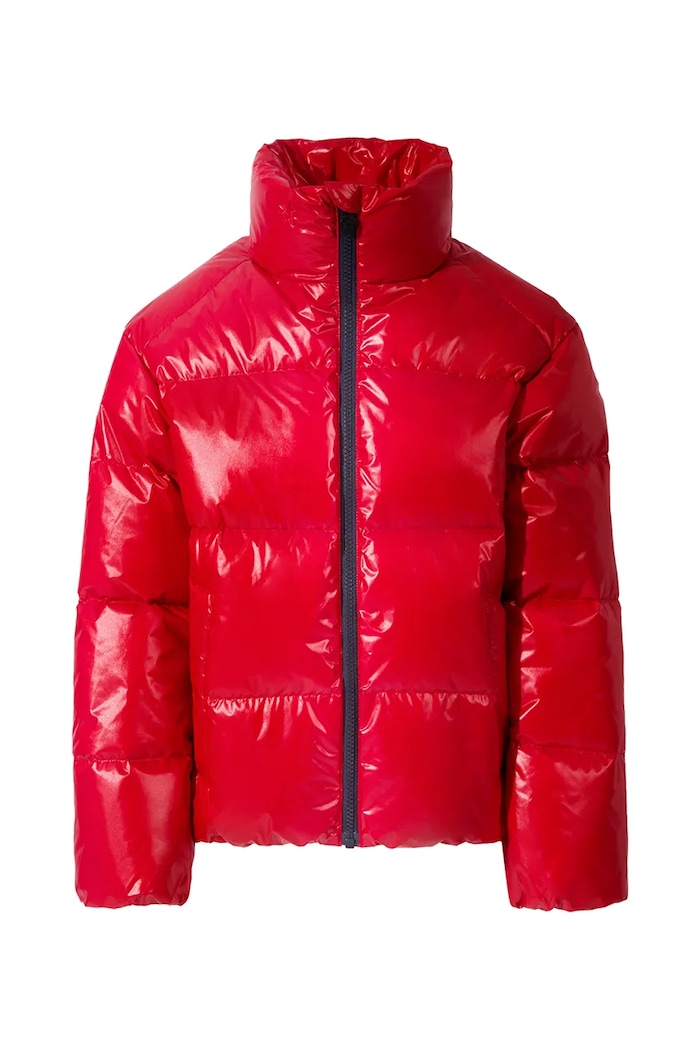 Detská lyžiarska bunda Perfect Moment nuuk puffer jacket K6000016 červená AW25